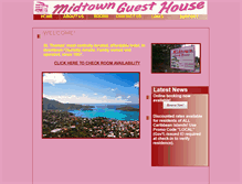 Tablet Screenshot of midtownguesthouse.com
